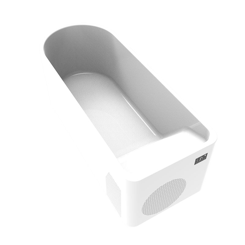 चिलरको साथ एक्रिलिक आइस बाथ टब