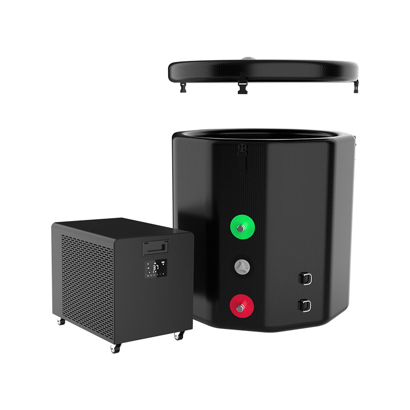 इन्फ्लेटेबल आइस प्लन्ज टब चिसो बाथ रिकभरीको लागि अन्तिम समाधान हो