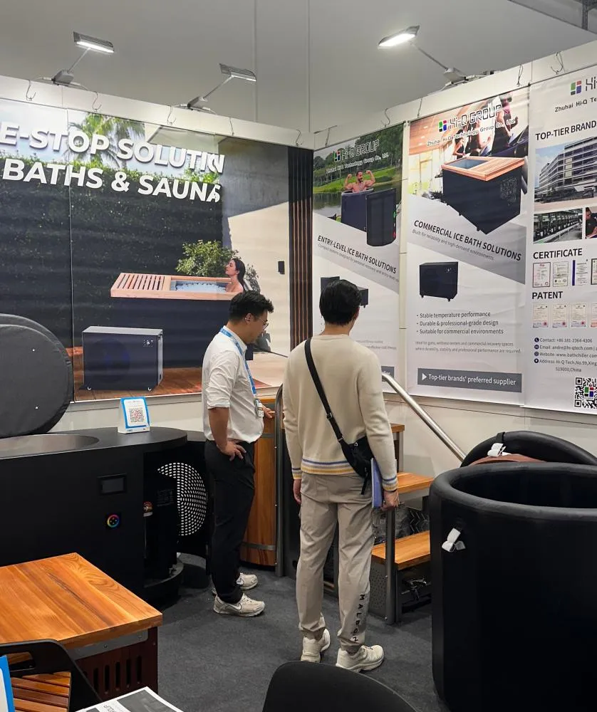 Hi-Q GROUP Debuts TUYA-Integrated 0°C Ice Bath Chiller at FIBO 2026